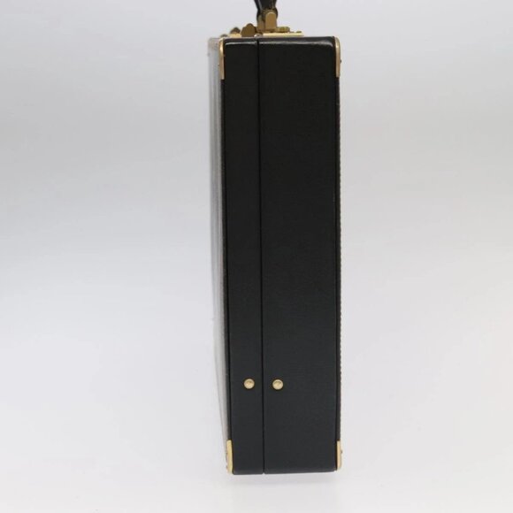 BALLY Attache Case Trunk Leather Black Auth - Picture 3 of 16